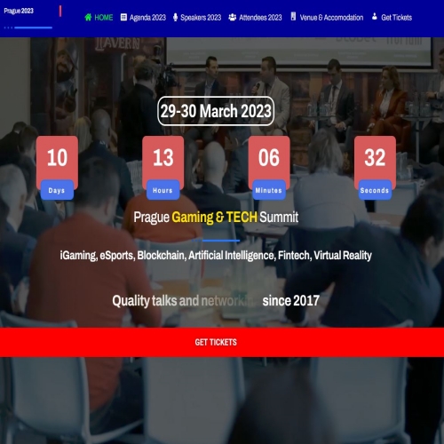 Prague Gaming and Tech Summit 2023